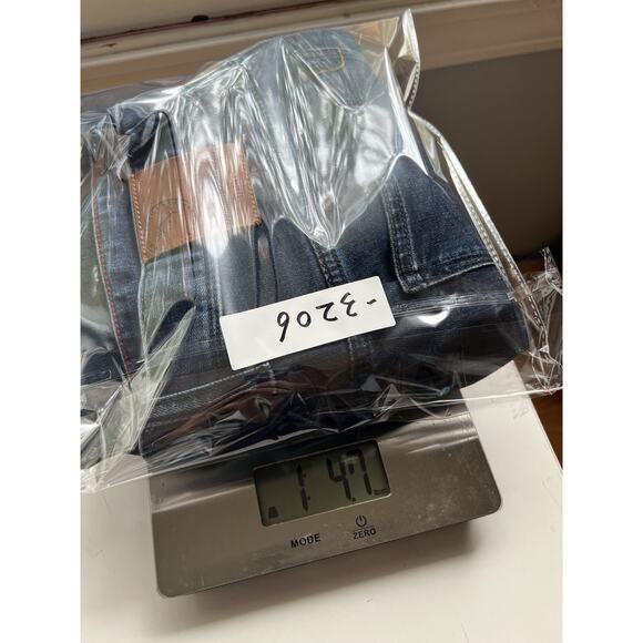 Tommy Bahama Men's Straight Leg Jeans Sz 32x27 Short Dark Wash Blue - Picture 14 of 14